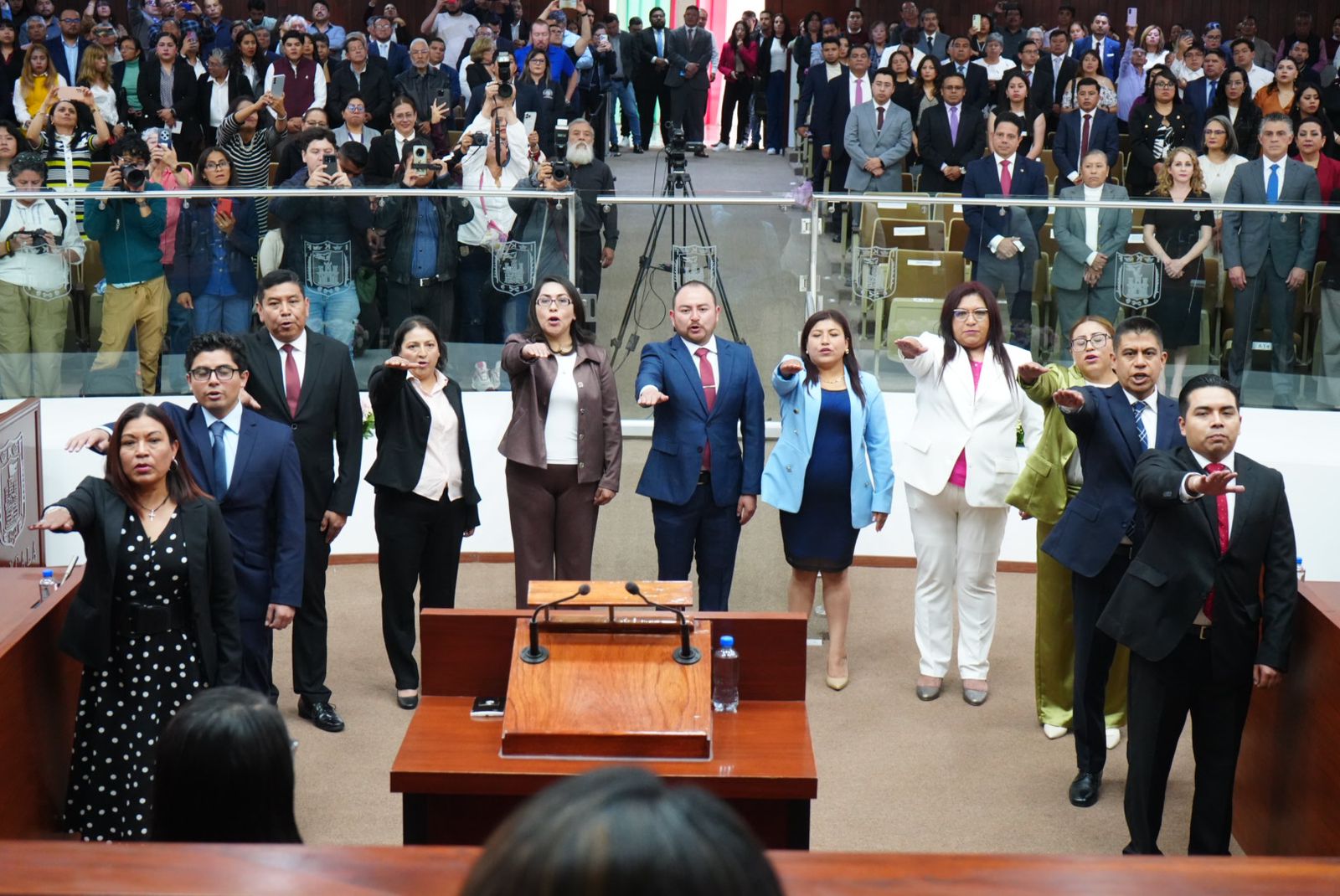 Rinden protesta integrantes del Poder Judicial de Tlaxcala y del Órgano de Administración Judicial